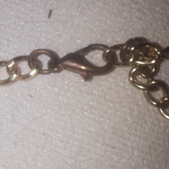 Geometric bib necklace - Picture 2 of 4